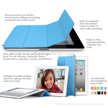 Smart Cover, Magnetic Tpu Protective Cases Stand, Slim Case To Protect Wake Up Your Ipad